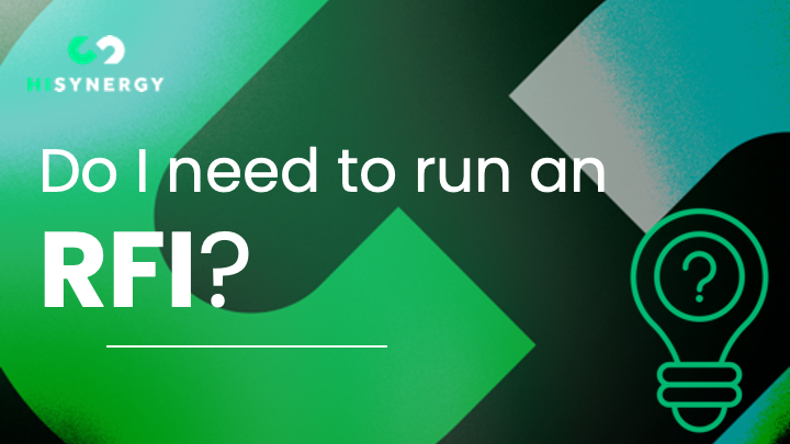 Do I need to run an RFI?
