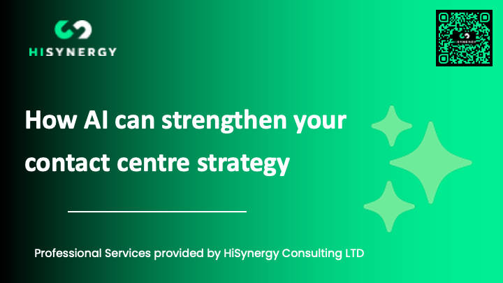 AI contact centre strategy independent guidance